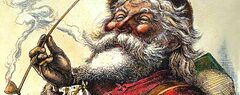  Portrait of Santa Claus by Thomas Nast, Published in Harper's Weekly, 1881