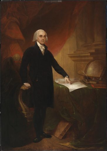 Portrait of James Madison