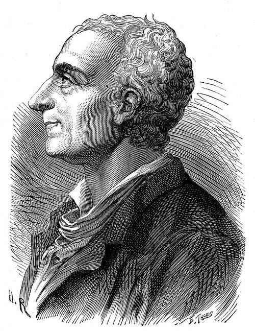 Portrait of Charles Montesquieu