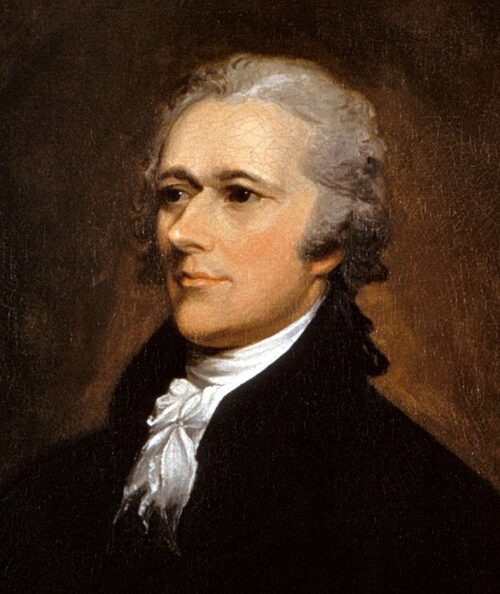 Portrait of Alexander Hamilton
