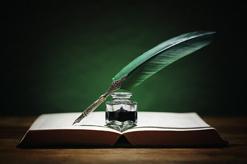 Quill Ink Well 5 High-Res Stock Photo - Getty Images