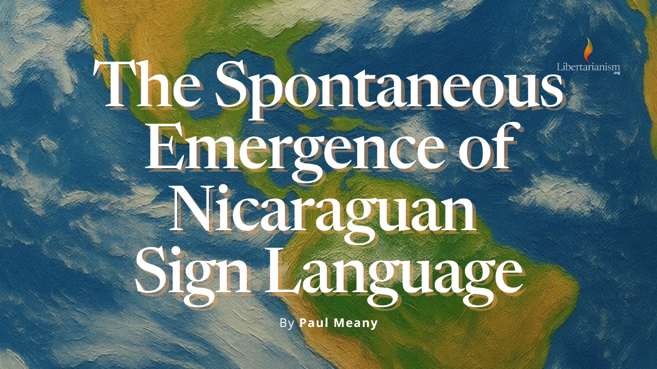 Meany, Paul - The Spontaneous Emergence of Nicaraguan Sign Language