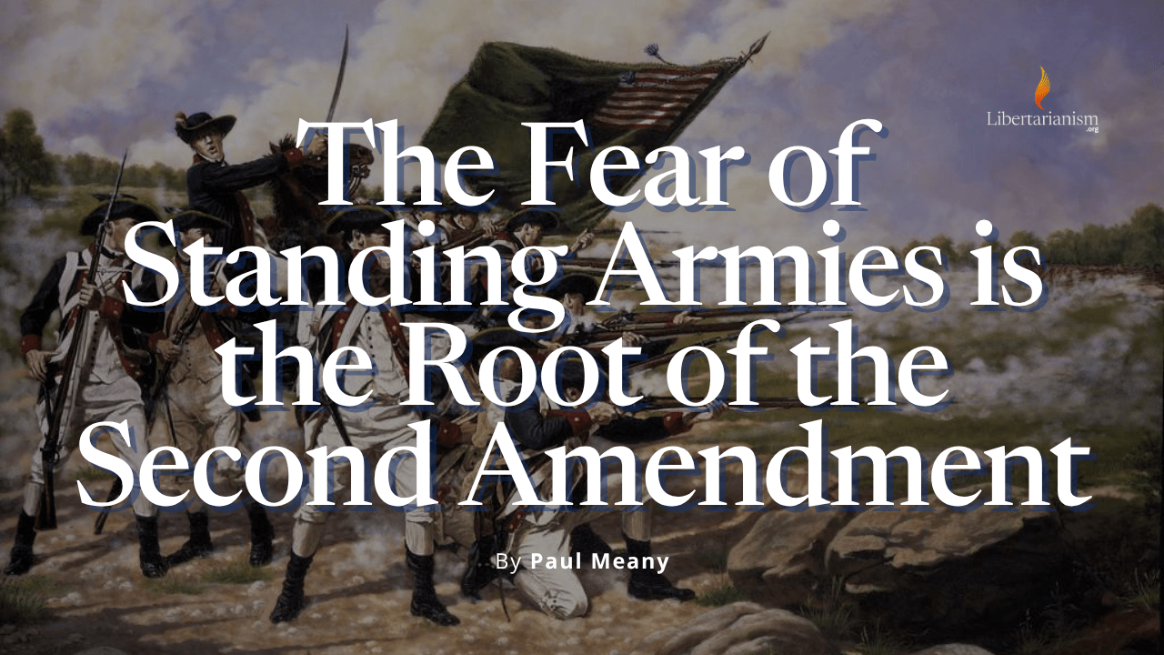 Meany - The Fear of Standing Armies is the Root of the Second Amendment (text)