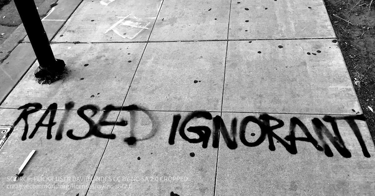 Uninformed voters statistics 2020 picture