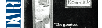 A child is shown crying behind the window of a door with a sign that says "Room 102" on it. A quote says "The greatest sources of oppression in this society today is the public education system... and it is going to get worse-much worse than it is now."
