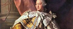 Section from a portrait of George III