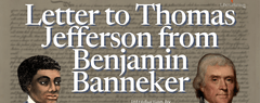 Letter to Thomas Jefferson from Benjamin Banneker